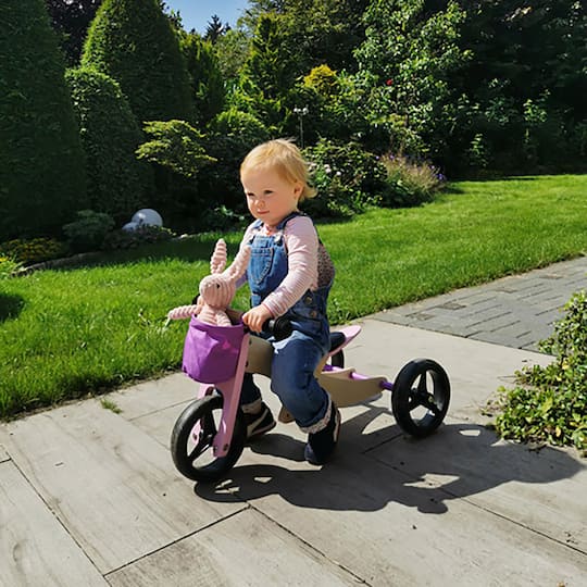 Small Foot Pink Training Balance Bike/Trike 2-in-1